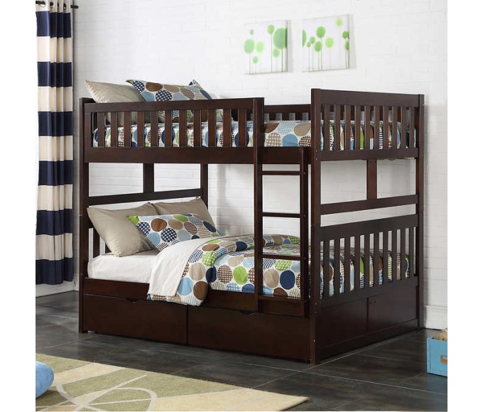 Rupert Double/Double Bunkbed Espresso